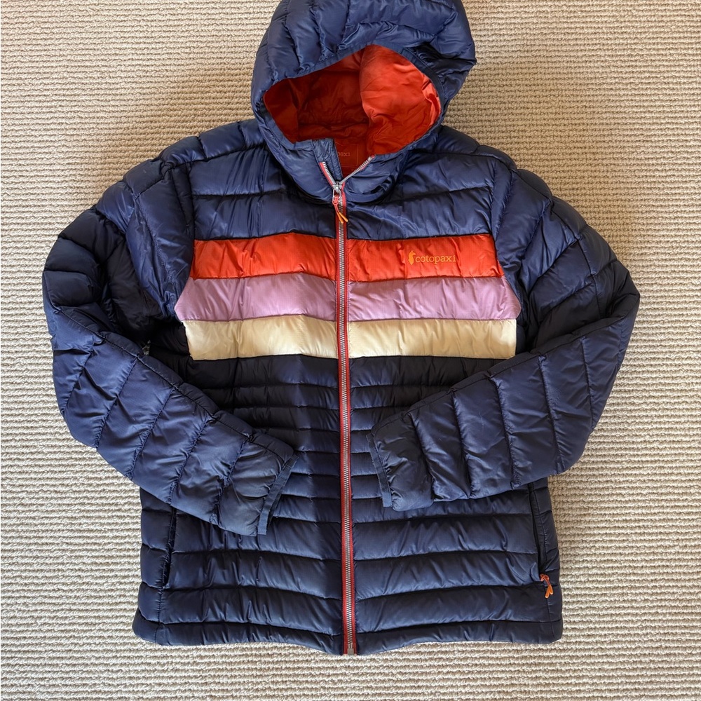Cotopaxi Fuego Down Hooded Jacket Women's Size L
